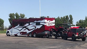 Awesome Customer Setup - Renegade Motorhome with RZR and Jeep